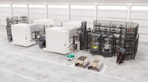 fastems芬发新产品fps柔性托盘自动化系统发布,适用不同规模机加工企业包括紧凑型低层高车间,进一步赋能熄灯工厂
